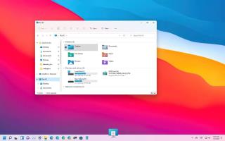 Windows 11 Taakbalk om de functionaliteit voor slepen en neerzetten terug te krijgen
