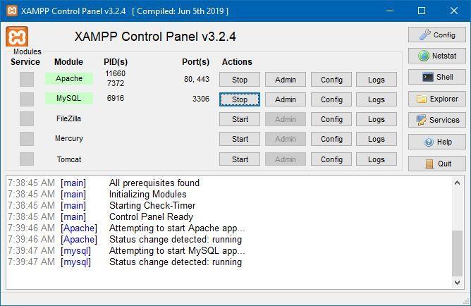 How to install XAMPP on Windows 10