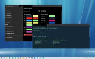 Como alterar o esquema de cores no Windows Terminal