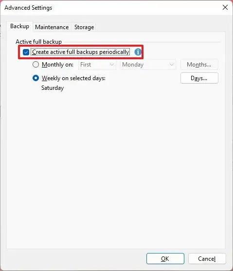 How to create full backup with Veeam on Windows 11