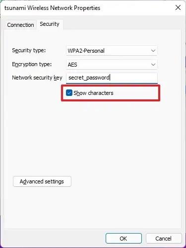 How to find Wi-Fi password on Windows 11