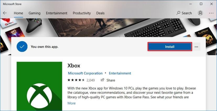 How to play xCloud games with Xbox app on Windows 10