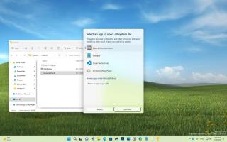 Windows 11 untuk mendapatkan UI Buka Dengan baharu untuk memilih apl bagi sambungan fail