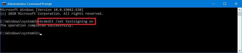 How to disable driver signature enforcement on Windows 10