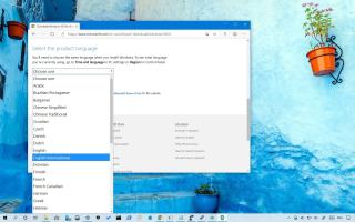 Windows 10 tiếng Anh so với tiếng Anh quốc tế