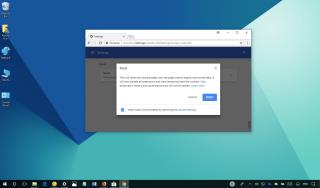 Comment réinitialiser le navigateur Chrome à ses paramètres par défaut sur Windows 10