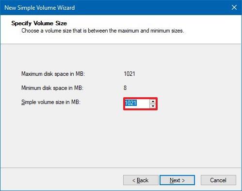 How to create custom partition to install Windows 10