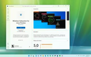 Agora você pode instalar o WSL da Microsoft Store no Windows 11