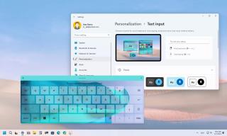 Como alterar o teclado de toque, digitação por voz, tema emoji no Windows 11