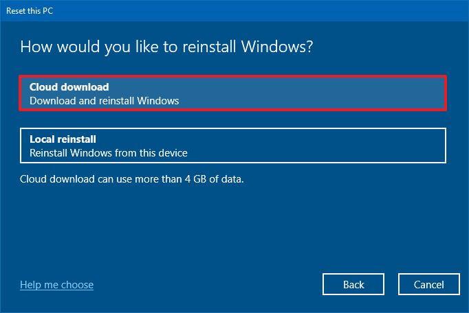 How to reinstall Windows 10