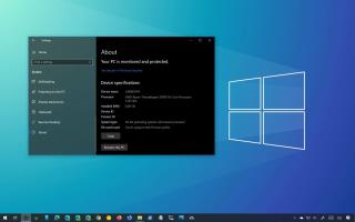 Windows 10 21H1 sistem gereksinimleri