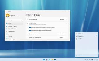 Hoe Windows 11 naar de monitor van een andere computer te casten