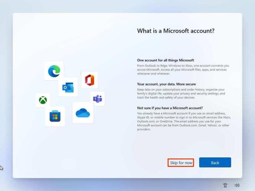 How to install Windows 11 with local account