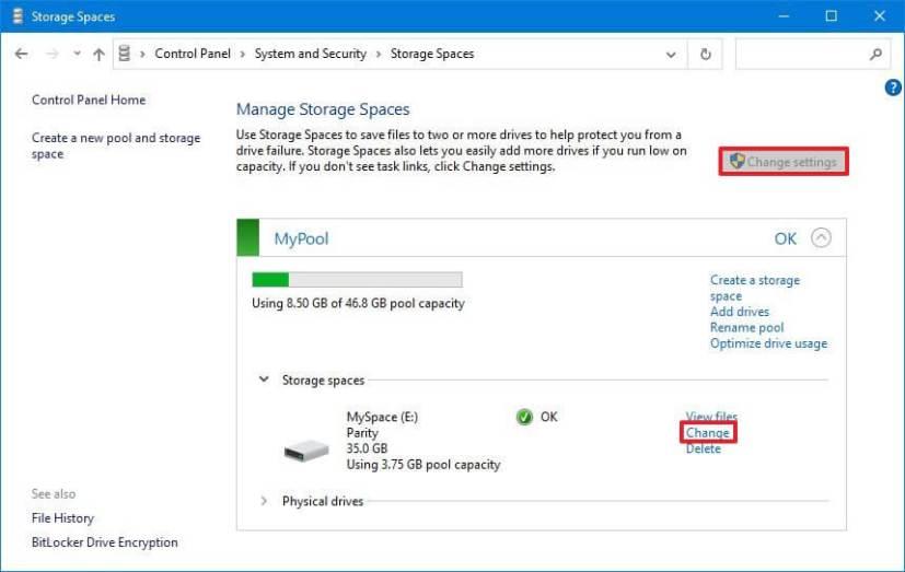 How to extend volume in Storage Spaces on Windows 11