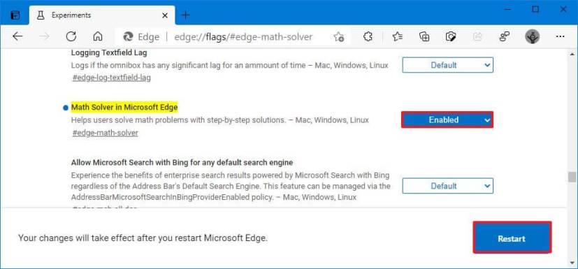 How to use Math Solver on Microsoft Edge