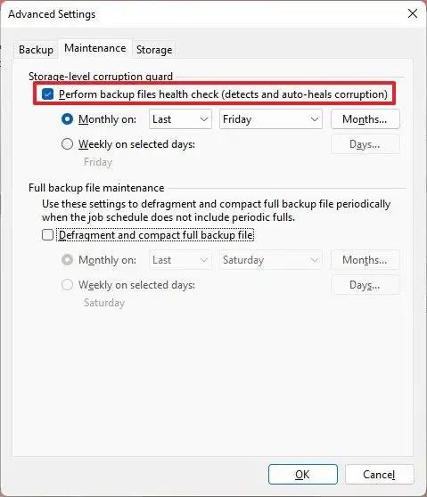 How to create full backup with Veeam on Windows 11