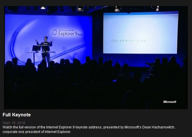 Windows Internet Explorer 9 Beta Review