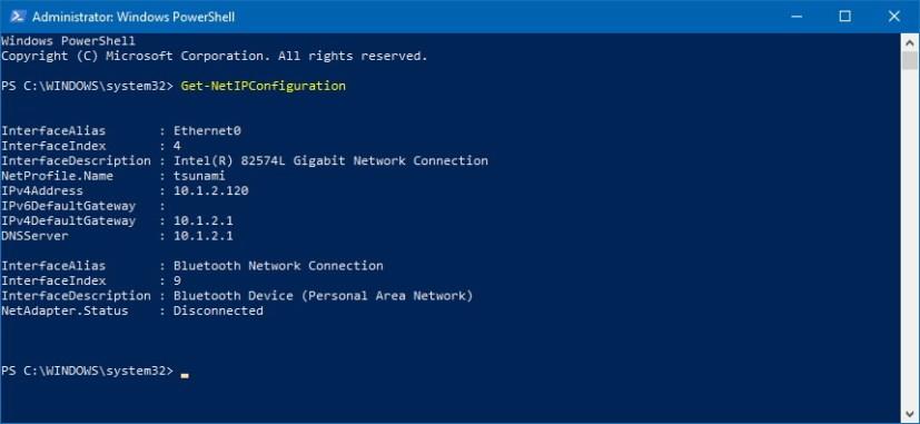 How to set a static IP address on Windows 10