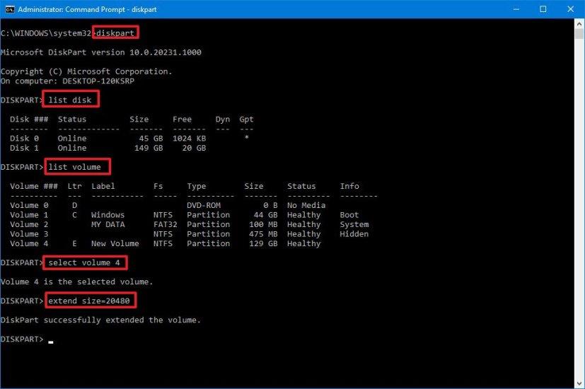 How to resize drive partition on Windows 10