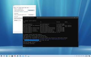 Cara memasang atau menyahpasang OneDrive dengan WinGet pada Windows 11