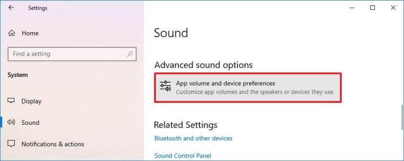 How to adjust app sound individually on Windows 10