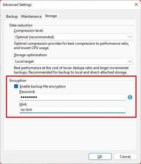 How to create full backup with Veeam on Windows 11