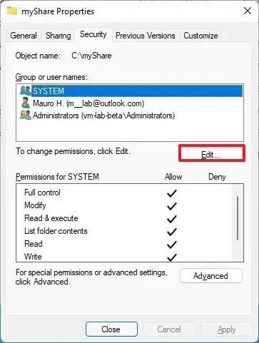 How to set up network file sharing on Windows 10