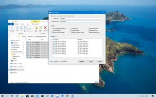 Windows 10da PowerToys PowerRename kullanarak dosyaları toplu olarak yeniden adlandırma