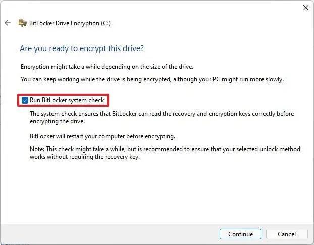 How to enable BitLocker on Windows 11