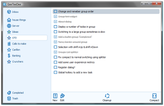 GeeTeeDee un organizator de sarcini simplu și util