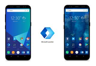 Android에서 Microsoft Launcher 설정을 여는 방법