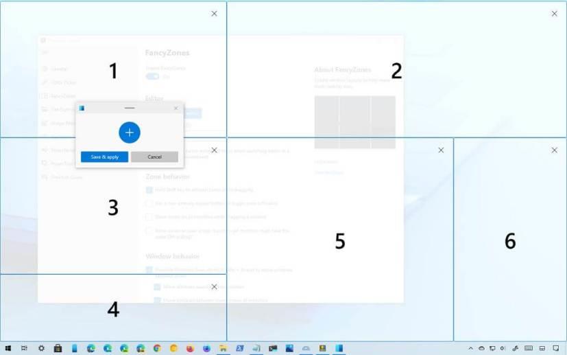How to manage windows with PowerToys FancyZones on Windows 10