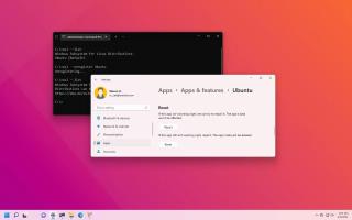 Cách đặt lại bản phân phối WSL Linux trên Windows 11