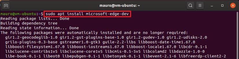 How to install Microsoft Edge on Linux