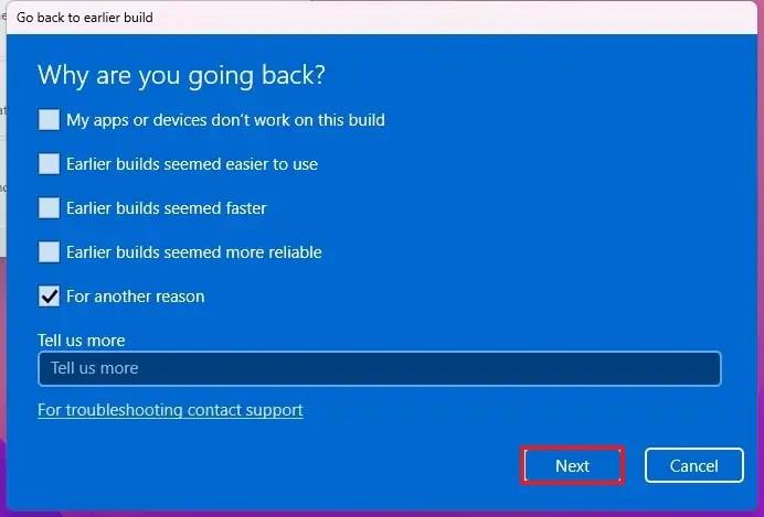 How to uninstall Windows 11 22H2