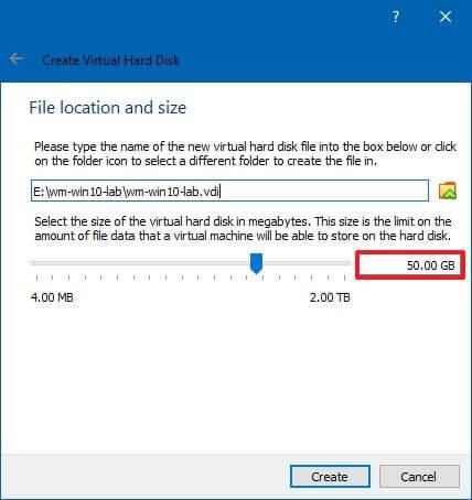 How to create Windows 10 virtual machine on VirtualBox