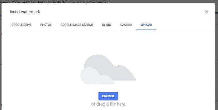 Google Docs: Cum să adăugați cu ușurință un filigran de imagine