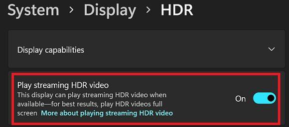 Windows 11: Otomatik HDR Nasıl Etkinleştirilir