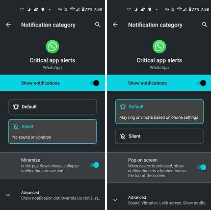 Android 11: как отложить уведомления