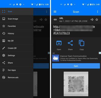 3 aplicaciones gratuitas y útiles para escanear códigos QR para Android