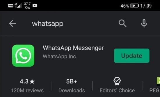 修正：AndroidのWhatsAppからメディアを転送できない