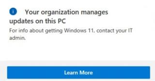 Windows 11: как управлять обновлениями вашей организации на этом ПК