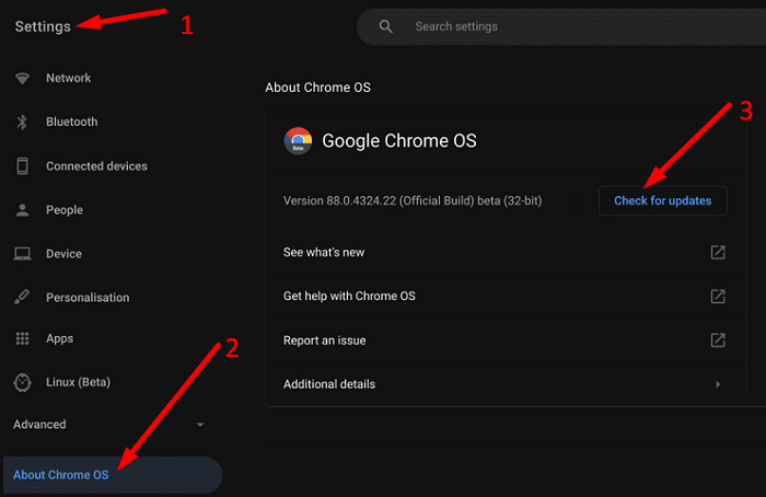 Correção: erro de conexão de rede do Chromebook, senha incorreta