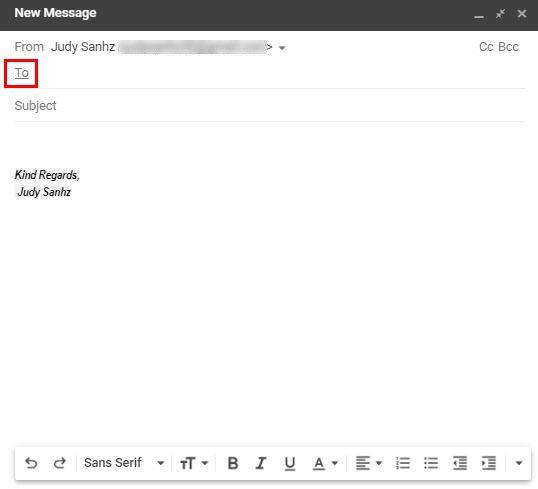 Gmail：すべてのアドレスを非表示にしてメールを送信する方法