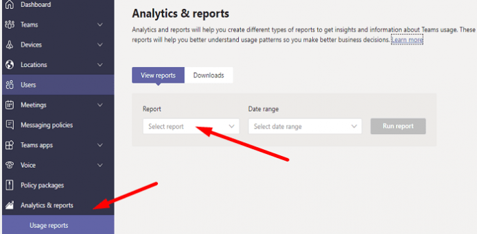 Cum verific și export istoricul apelurilor din MS Teams?