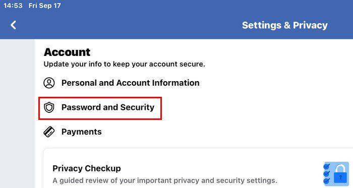 Facebookのパスワードを変更する方法