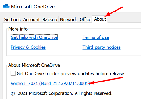Correggi l'errore OneDrive "Impossibile spostare il collegamento"