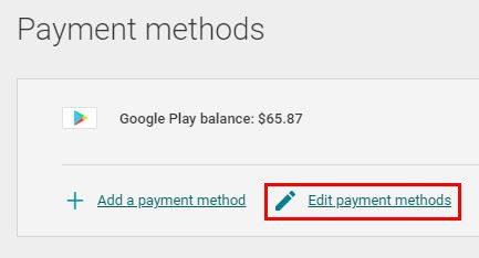 Cum se schimbă metoda de plată Google Play