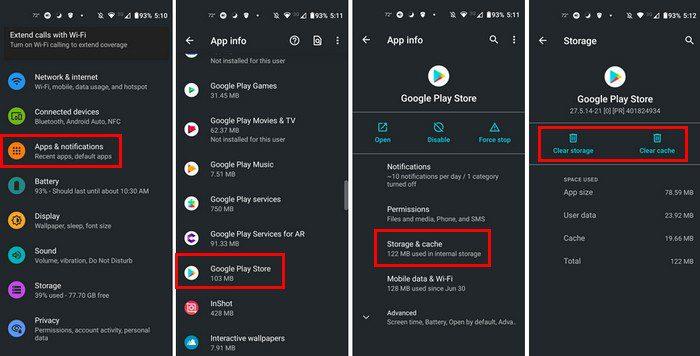 Cửa hàng Google Play Kiểm tra lỗi kết nối của bạn: Cách khắc phục