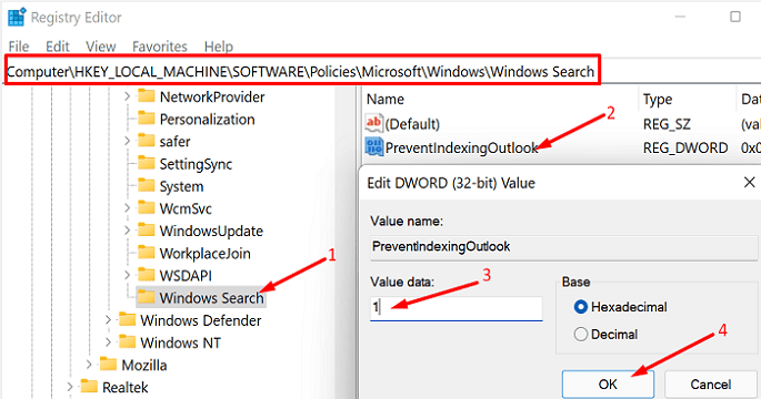 Windows11のインデックス作成が機能しない場合の対処方法